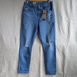 NWT Levi's 501 High Rise Button Fly Jeans